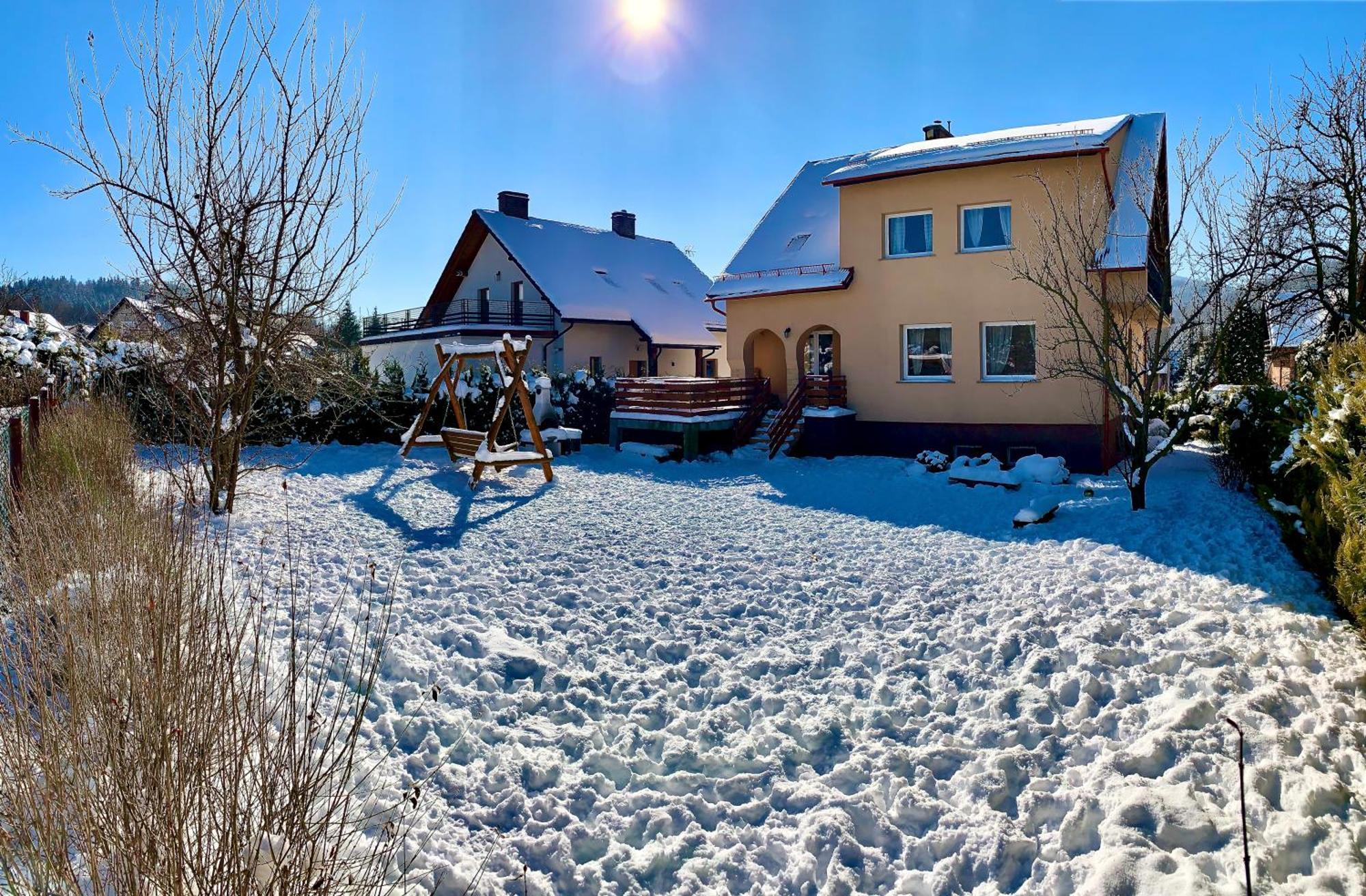 Domek Monte Black Z Jacuzzi I Sauna Finska Stronie Slaskie Exterior photo